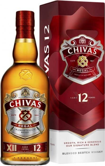 Chivas Regal 12 YO 40% 0,7l gift box