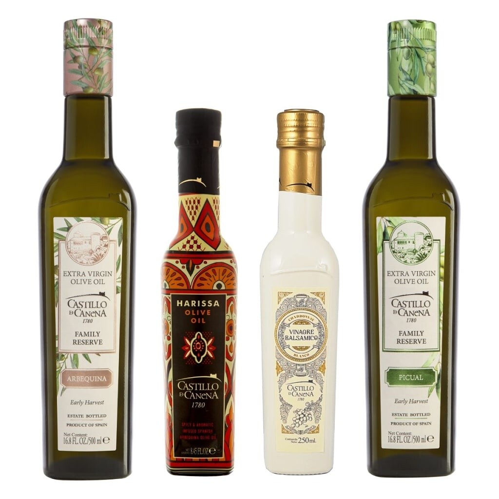 SET olivových olejů a balsamica Castillo de Canena + DÁREK