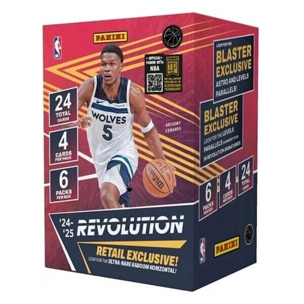 2024-2025 NBA karty Panini Revolution Basketball Blaster Box