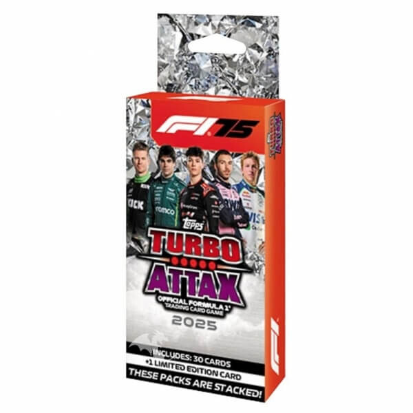 2025 Topps Turbo Attax F1 Formule 1 Value Box