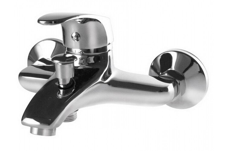 Extol Opera 83103 - vanová nástěnná baterie 150 mm, chrom VYSTAVENÝ VZOREK - MIKROVADY NA CHROMU - SLUŠNÝ STAV - BEZ ZÁRUKY NA POVRCHOVÉ VADY