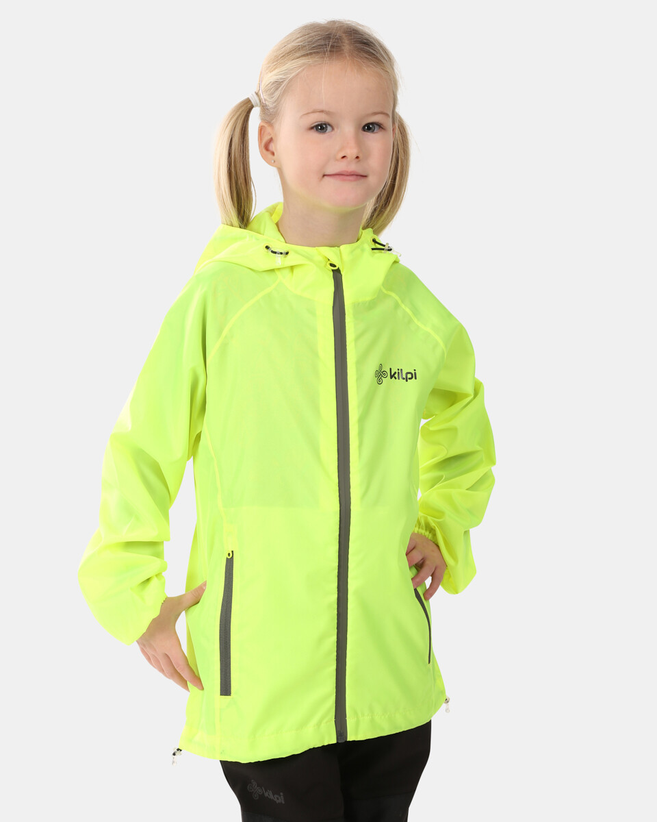 Dětská sbalitelná pláštěnka kilpi jaluu-j žlutá 110-116