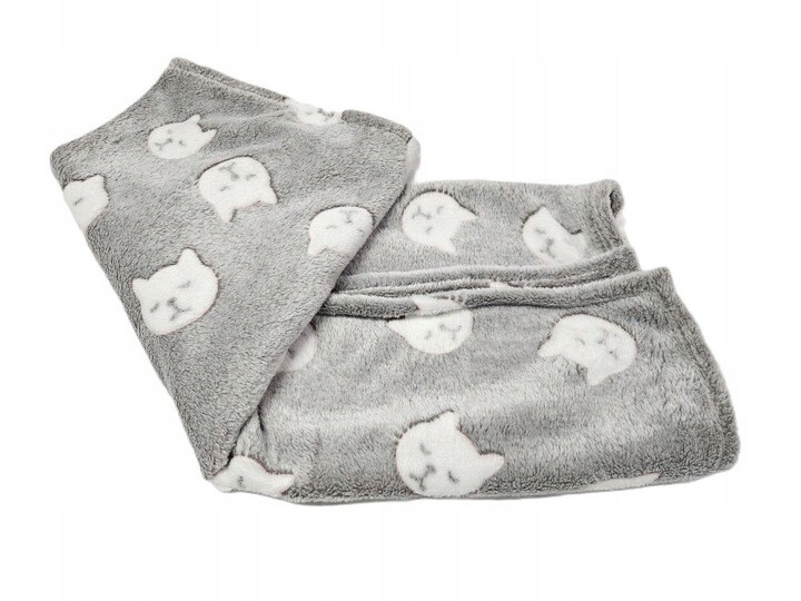 Deka pro psy ZORRO vzor kočky 100x70 cm Mybesthome