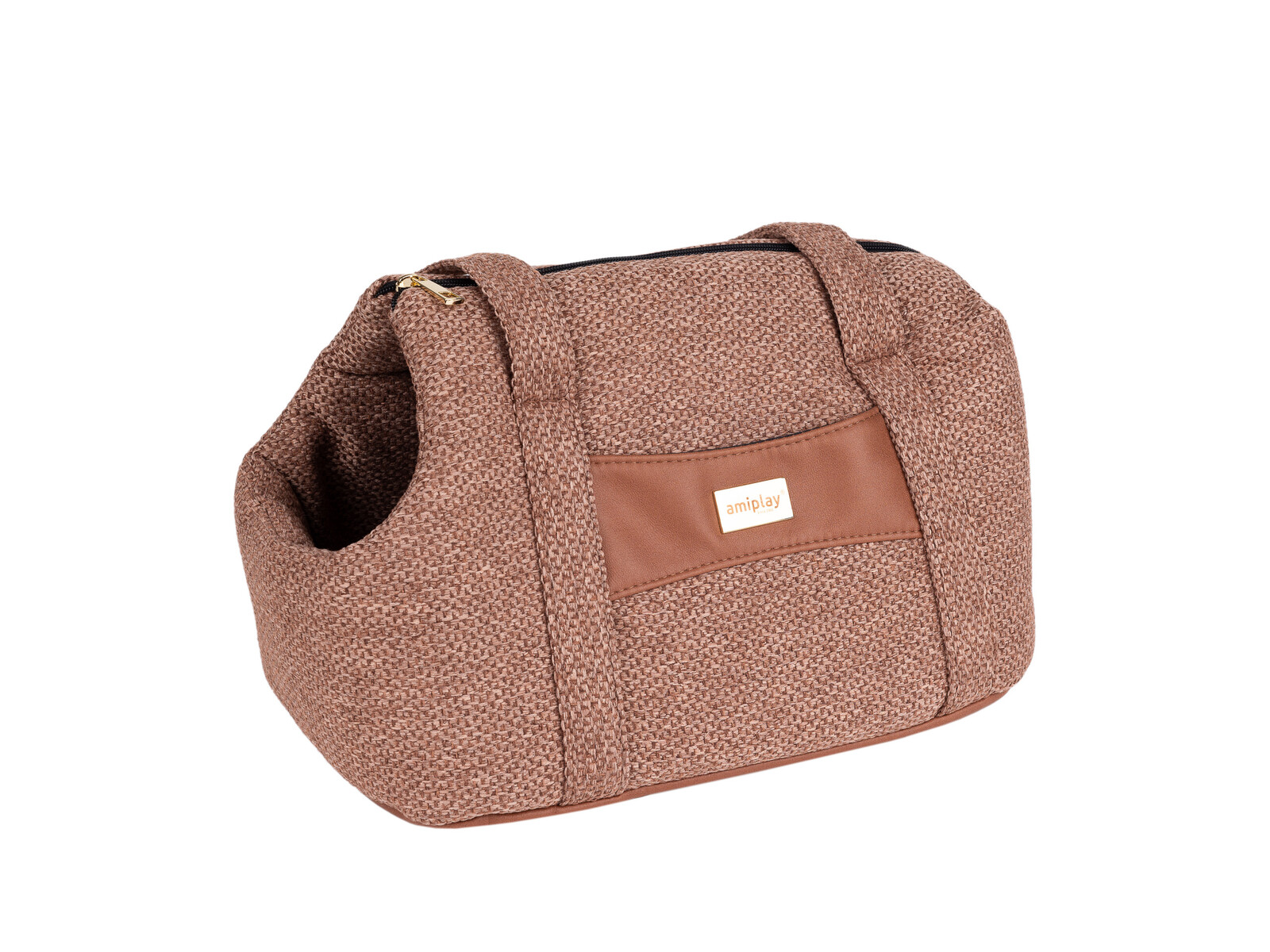 Přepravní taška pro psy MILLY cihlová velikost S, L Rozměr: S - 35x21x24 cm