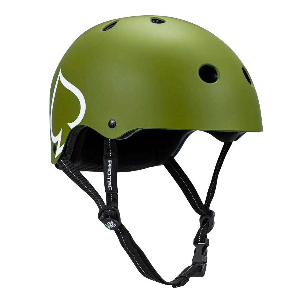 Pro-Tec - Low Pro - Army/Green Matte - helma Velikost: XS - S