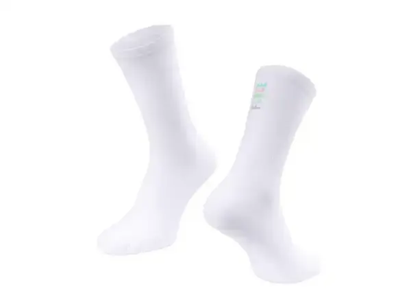 Force Colour ponožky bílá vel. L-XL (EU 42-46)