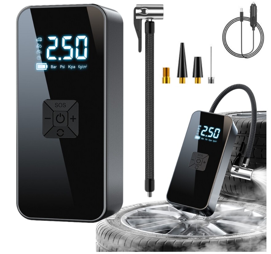 mamido Přenosný elektrický mini kompresor