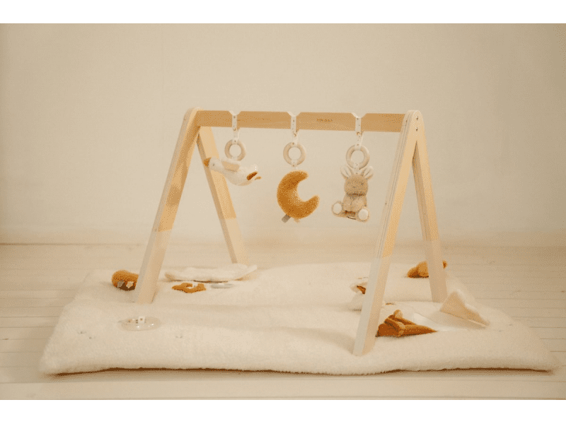 LITTLE DUTCH dřevěná hrazdička NEWBORN NATURALS