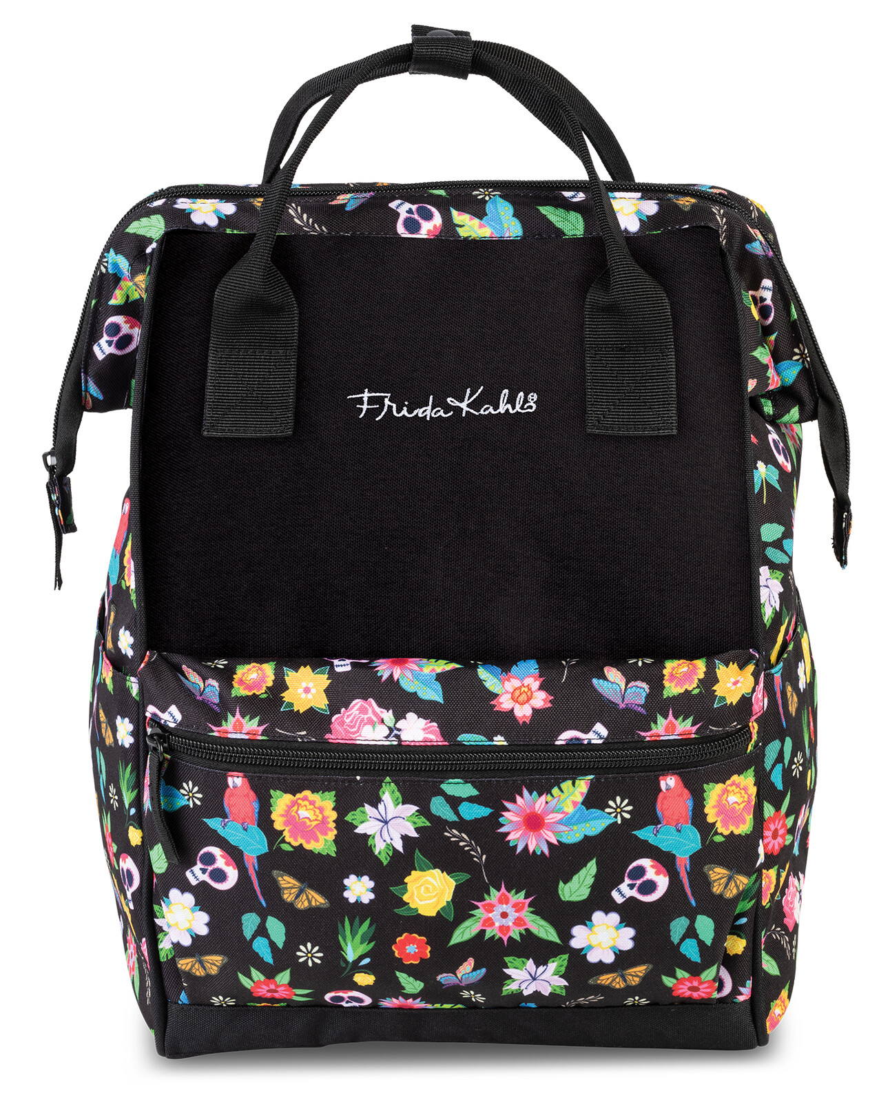 Dámský batoh Frida Kahlo 16 L - černý