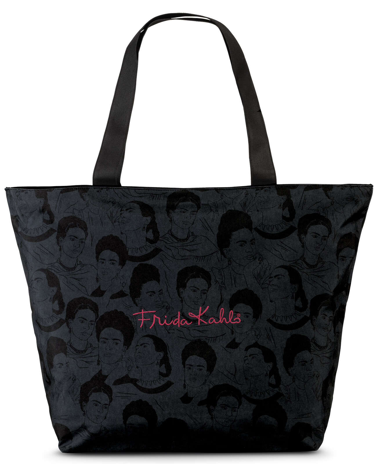 Dámská shopper taška Frida Kahlo 31 L - černá