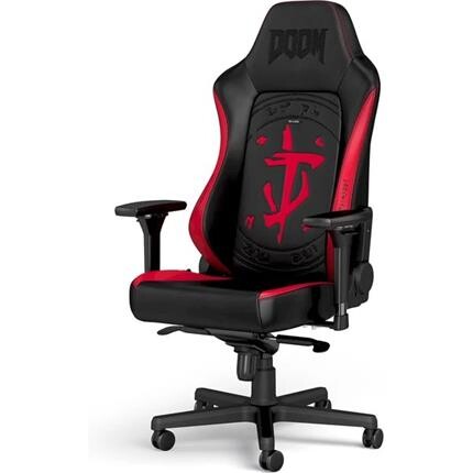 noblechairs HERO Doom Edition herní křeslo černočervené
