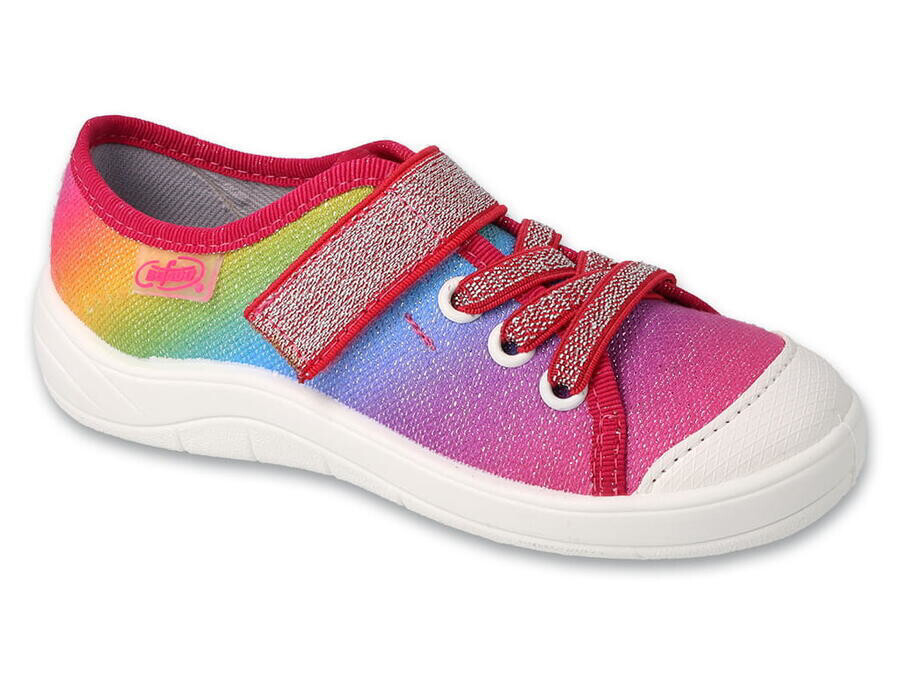 BEFADO 351X011 351Y011 dívčí tenisky 1SZ duhová 27 351XY011_27