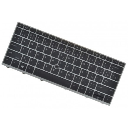 HP EliteBook 830 G6 klávesnice na notebook CZ/SK stříbrný rámeček, podsvícená, Trackpoint