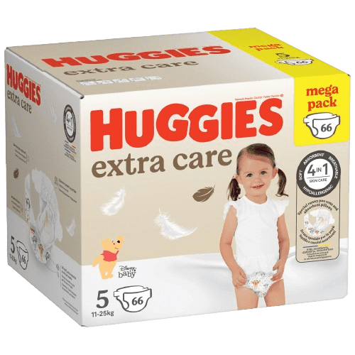 HUGGIES® Extra Care 5 BOX 66 ks