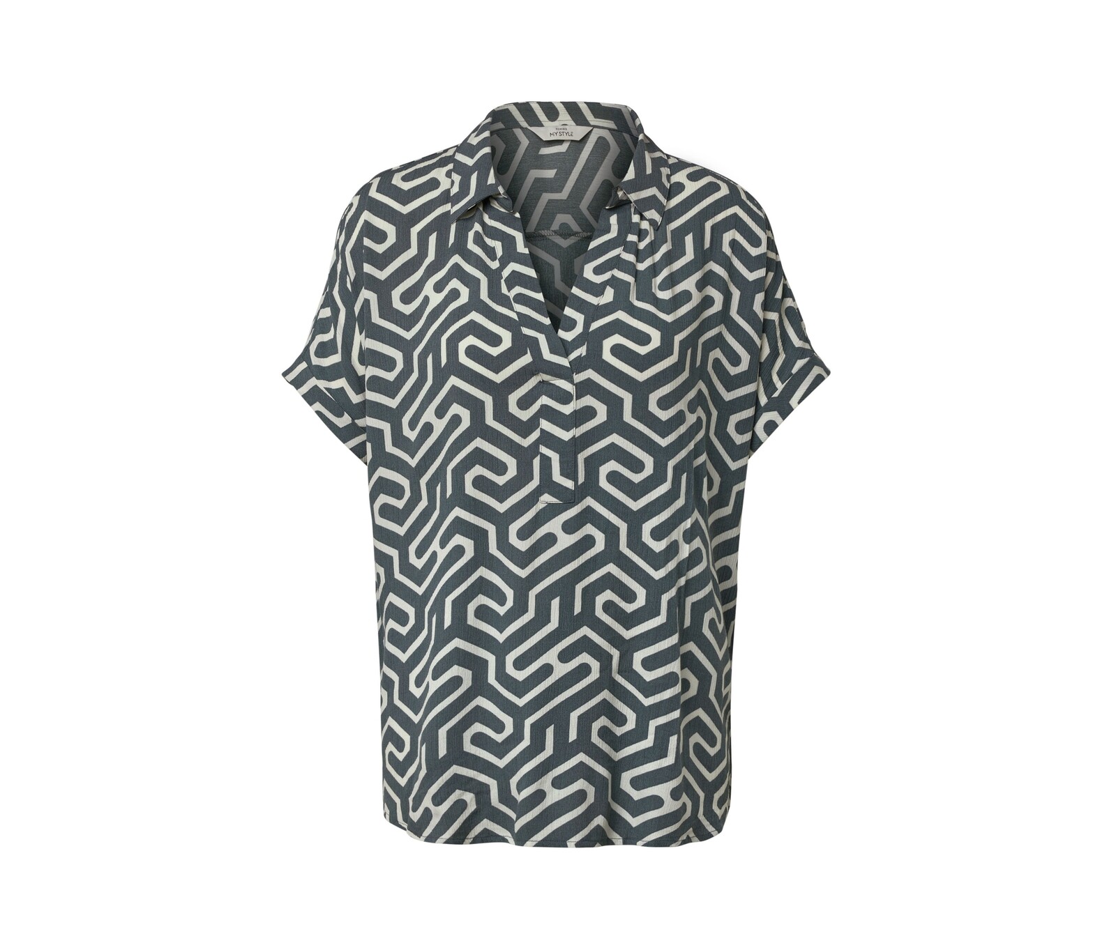 Tchibo - Halenka s potiskem - pro ženy - vel. 36 - barva: bílá