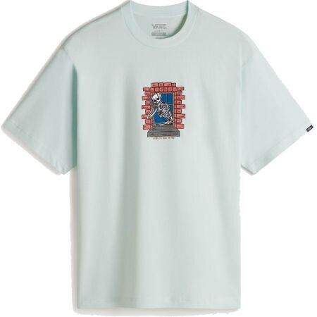 Triko Vans Skull Window S/S - Zelená - L