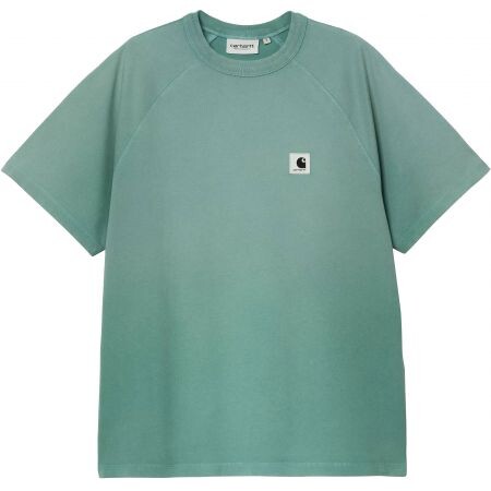 Triko Carhartt Wip Hudson S/S Wms - Zelená - L