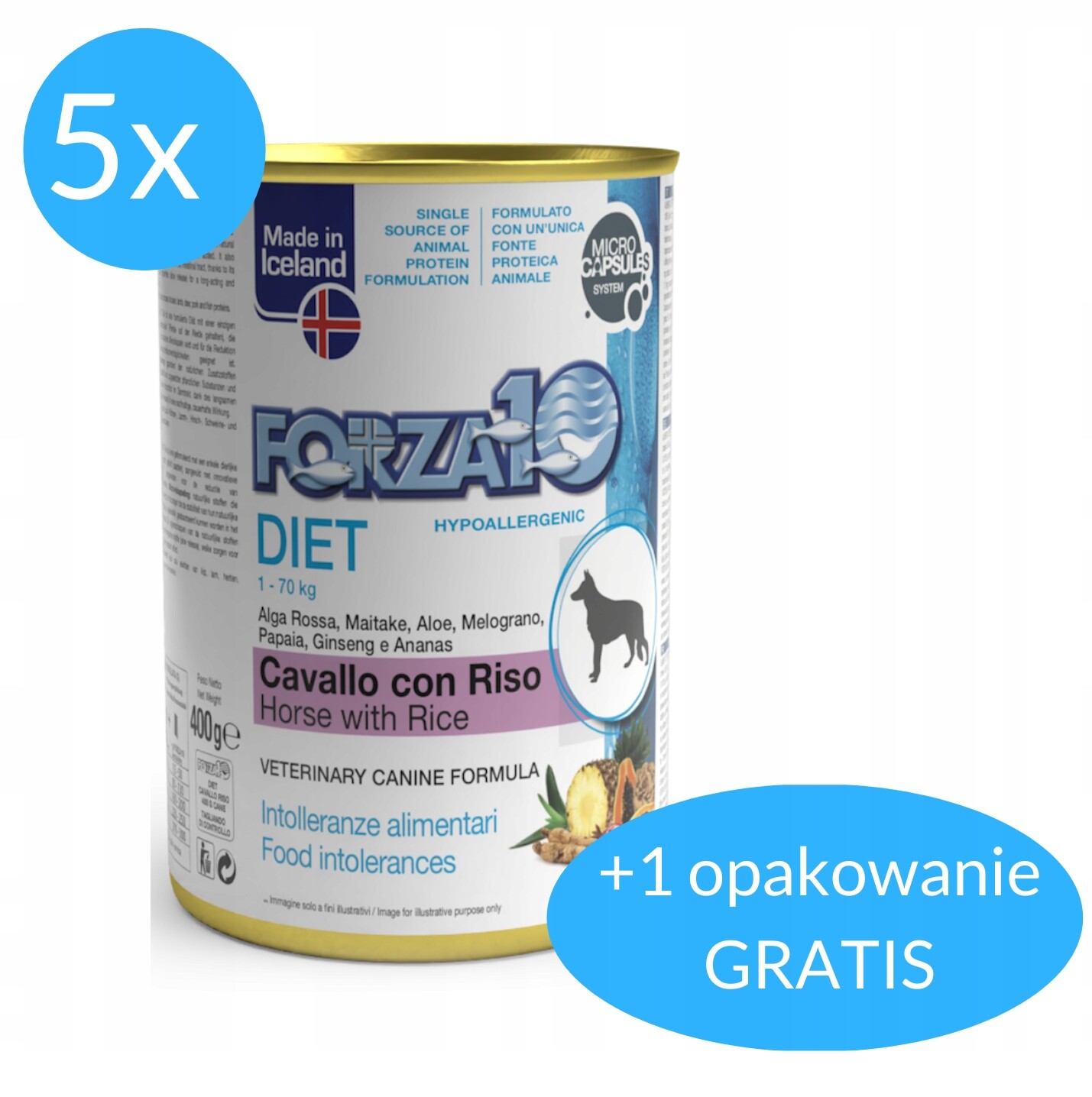 Forza 10 Diet Low Grain 400 g - koňské a rýže