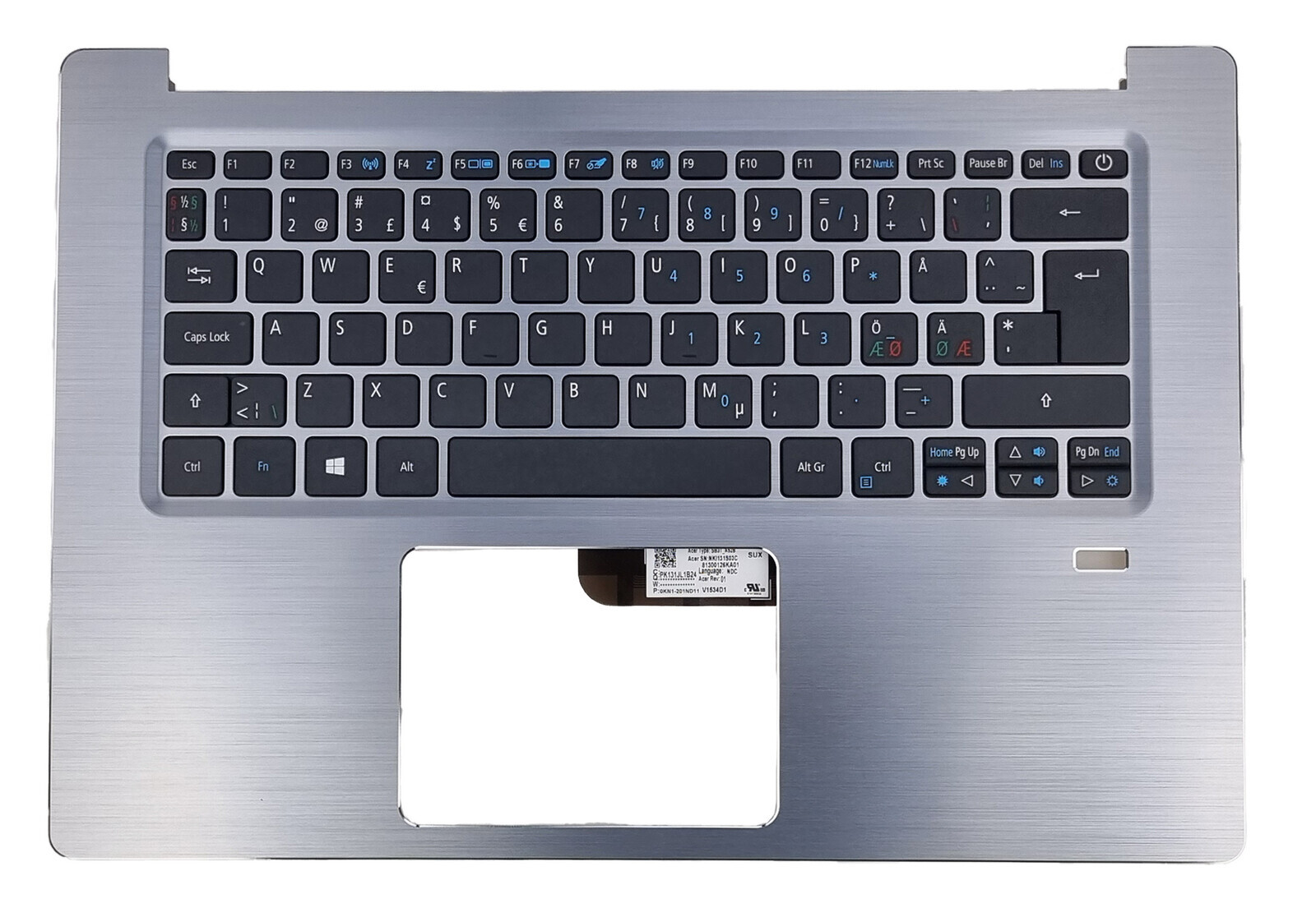 Nová Klávesnice Acer Swift 3 SF314-52 Norská