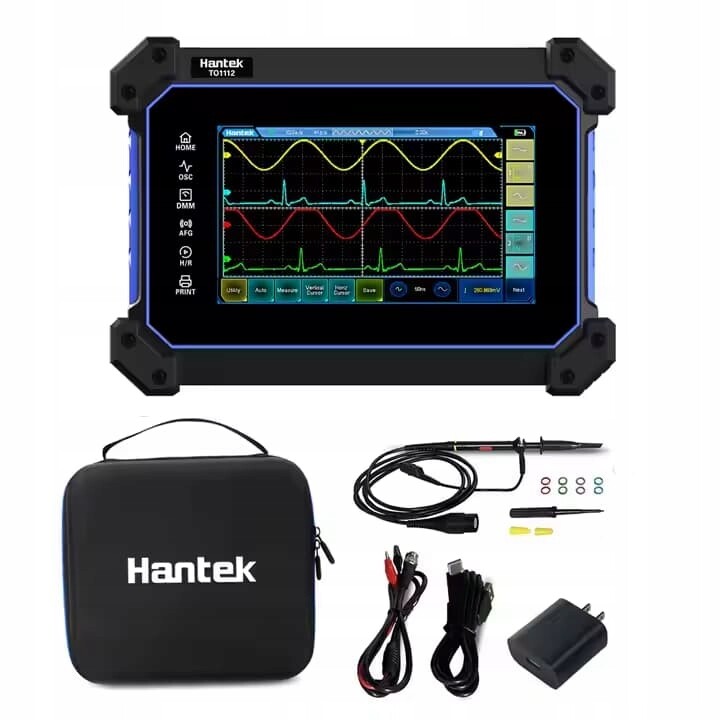 Hantek TO1154C ruční digitální dotykový 4-kanálový osciloskop 150 MHz 1GSa/s