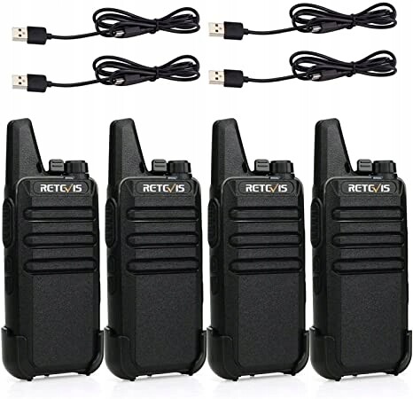 Retevis RT622 Walkie Talkie, Mini přenosné vysílačky, PMR446, 3 Km, Vox