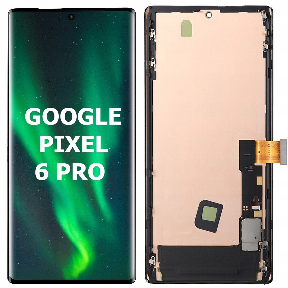 Displej Pro Google Pixel 6 Pro Oled Rámeček Vysoká Kvalita