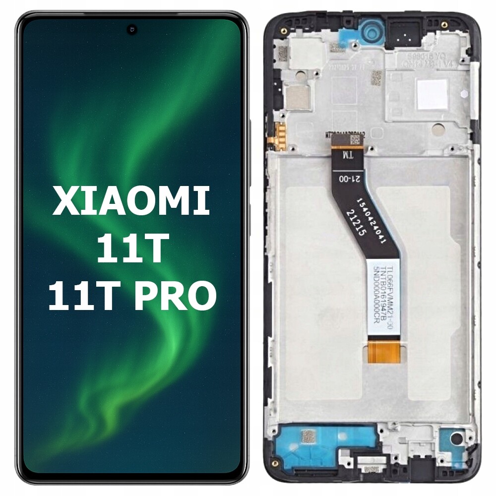 Displej Pro Xiaomi 11T 11T Pro Oled Rámeček Vysoká Kvalita