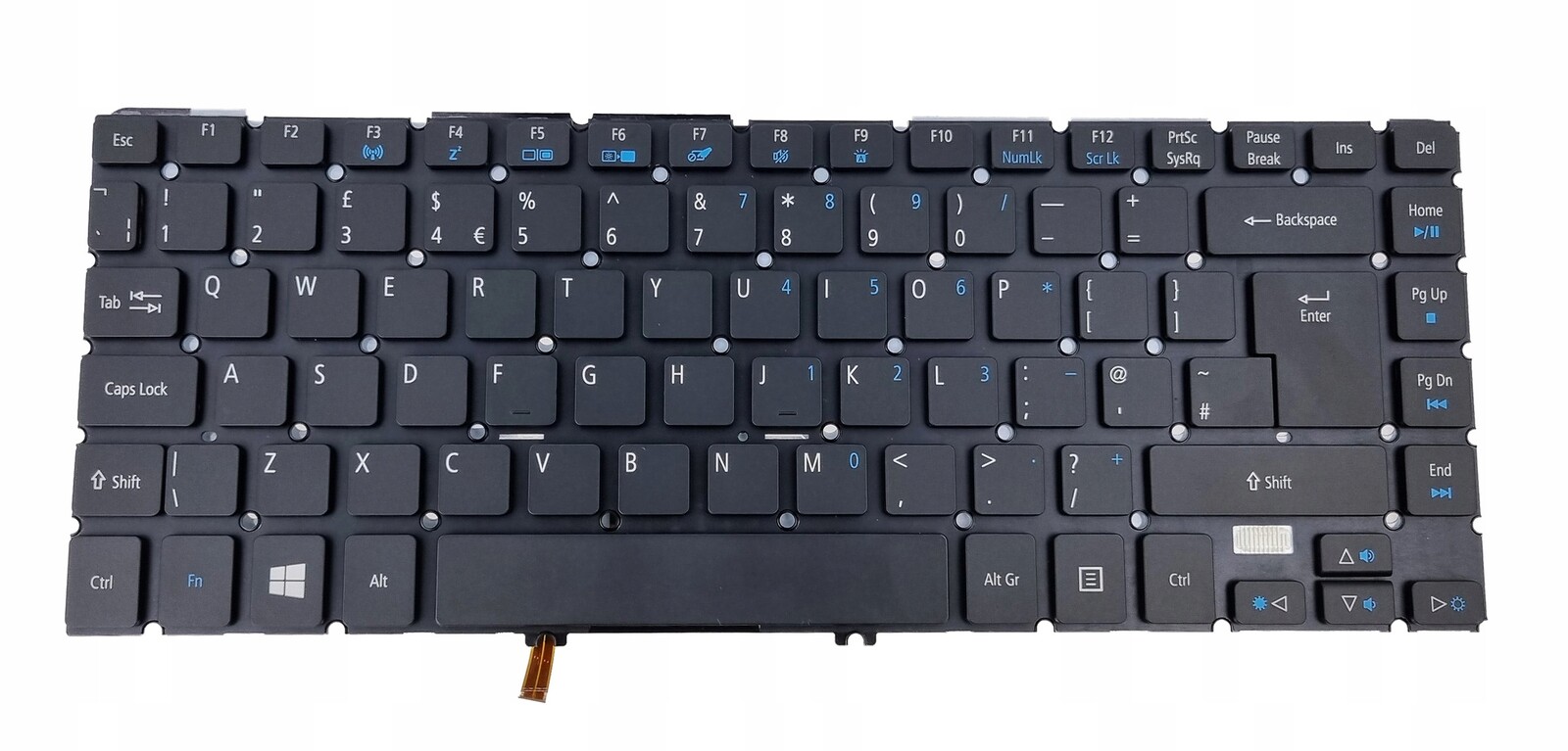 Nová Klávesnice Acer Tavelmate P648-G2-M P648-M, Anglická