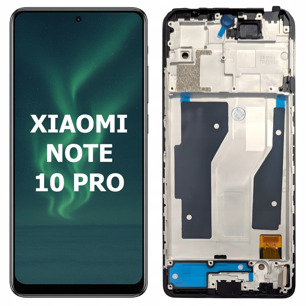 Displej Pro Xiaomi Redmi Note 10 Pro Oled Rámeček Kvalita