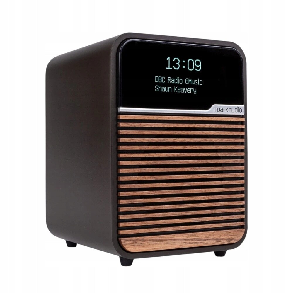 Ruark R1 Mk4 (Espresso) Bluetooth reproduktor rádio Tuner Dab, Dab+ a Fm