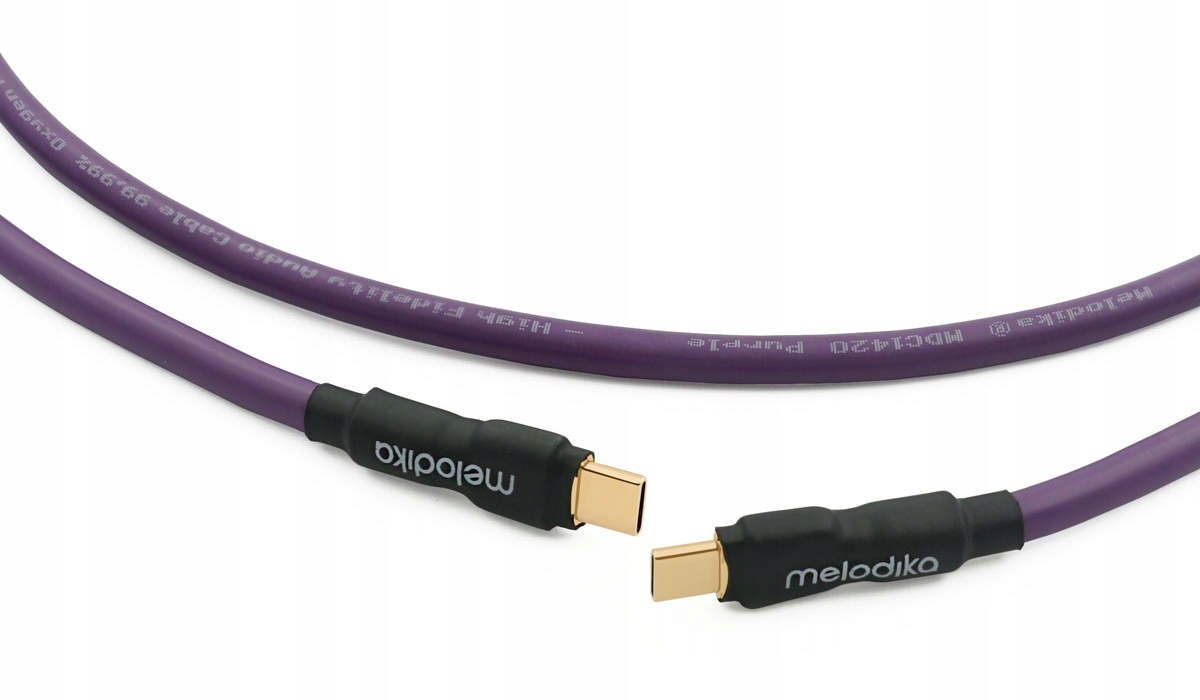 Melodika MDUCC03 Fialový (usb 2.0, typ CC) 0,3 m