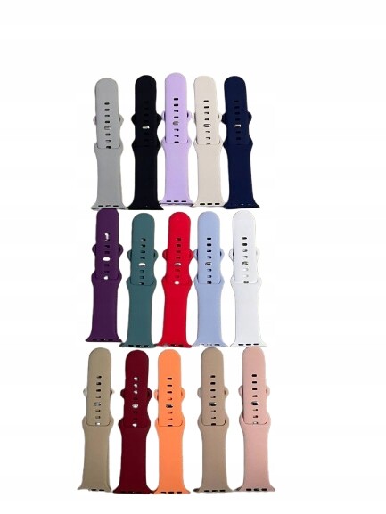 15 X Náhradní Řemínek Kompatibilní S Apple Watch 42 44 45 MM 15 X Barev