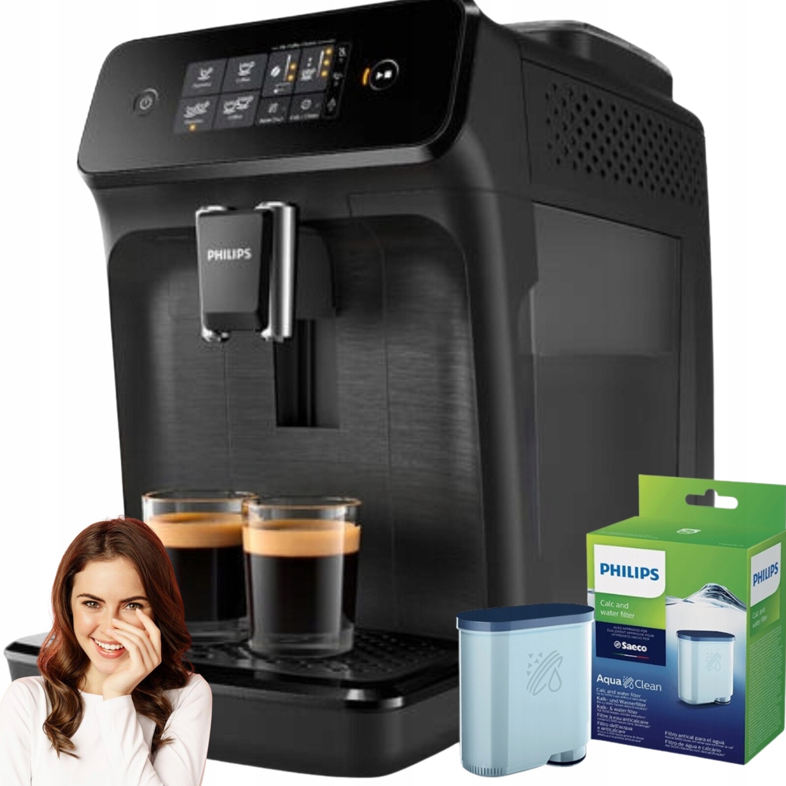 Automatický Keramický Espresso Kávovar Philips 1500 W 15 bar