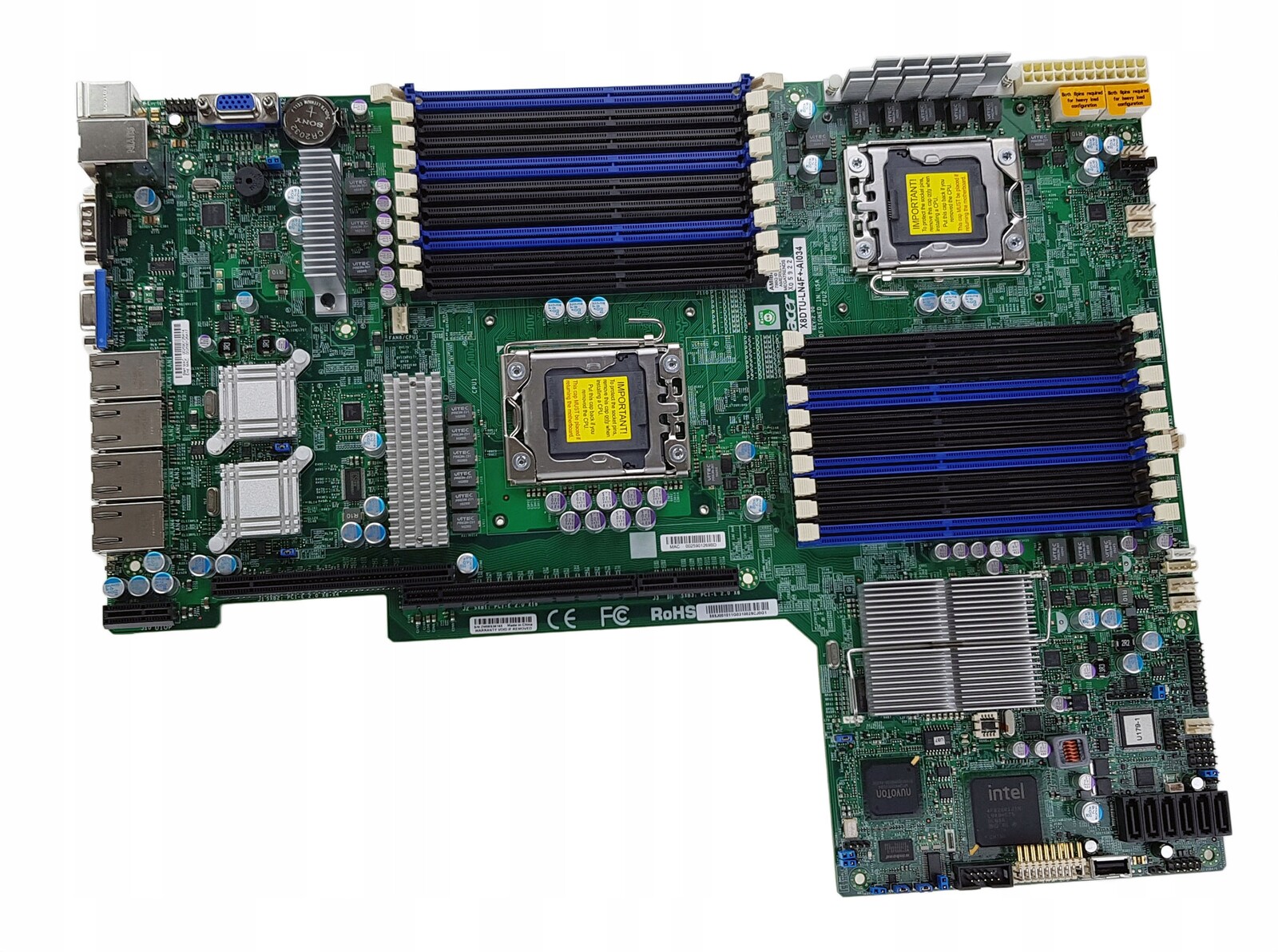 Základní Deska Acer X8DTU-LN4F+-AI034 2xLGA1366 DDR3