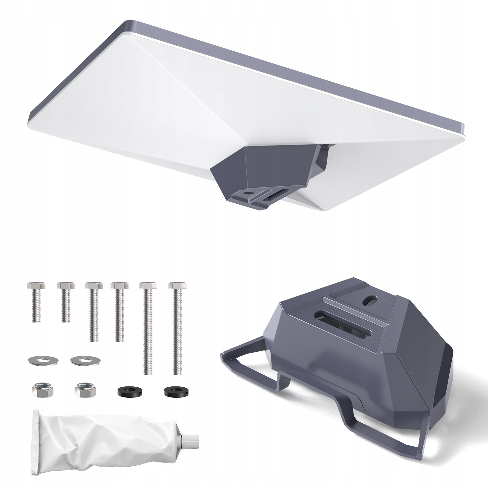 Pevný hliníkový střešní montážní držák do auta pro Starlink Mini Edup