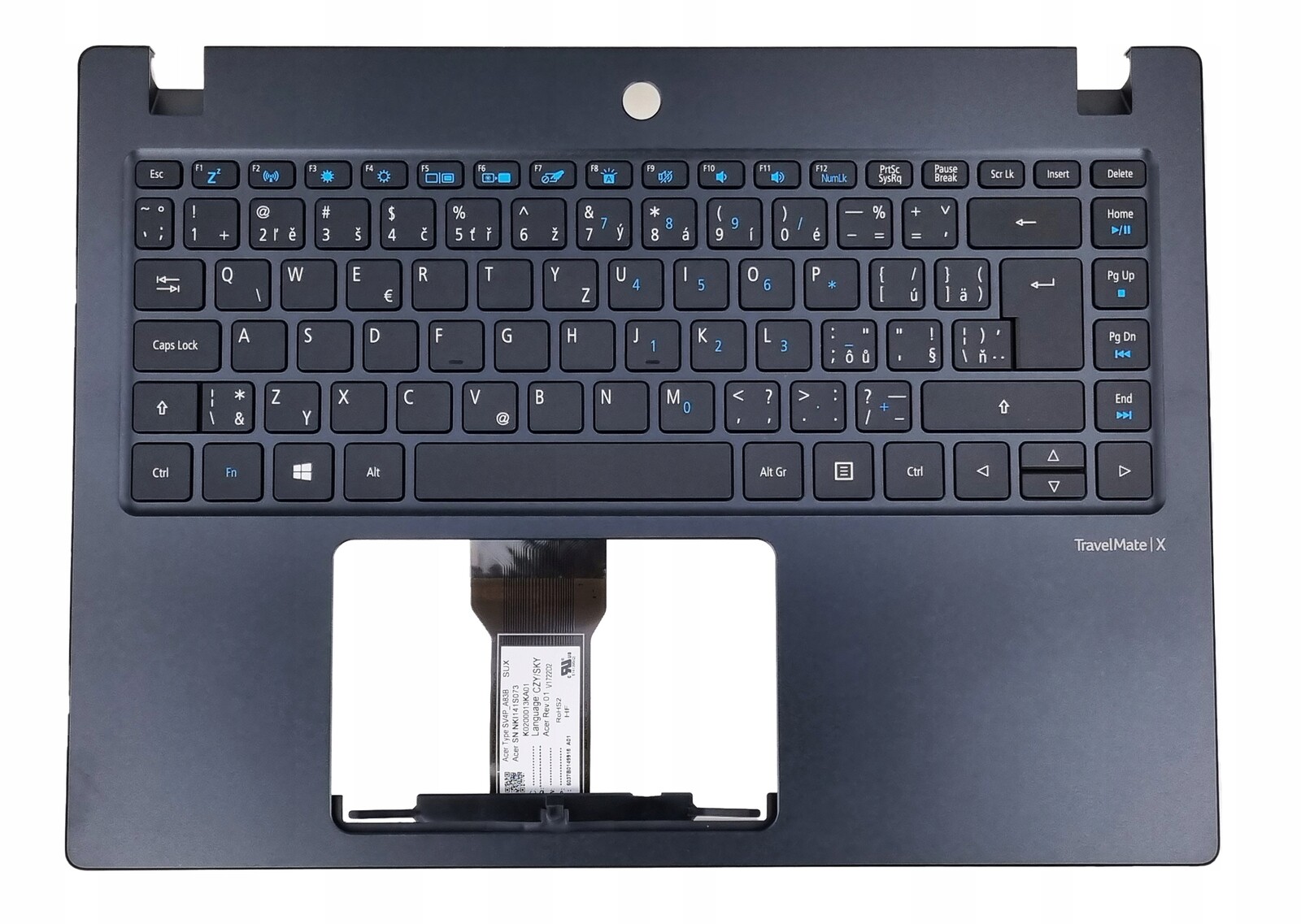 Pouzdro Klávesnice Acer Travelmate X314-51 X314-51-M X3410 X3410-M Česká