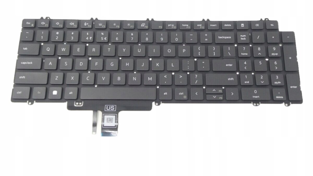 Originální Led Klávesnice Dell Latitude 5520 5530 5540 Precision 3560 3570