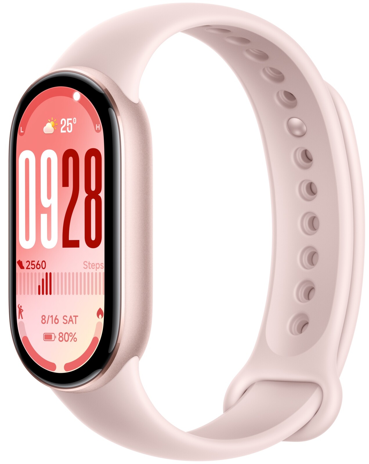 Chytré Hodinky Smartband Řemínek Xiaomi Smart Band 10 Mystic Rose Růžový
