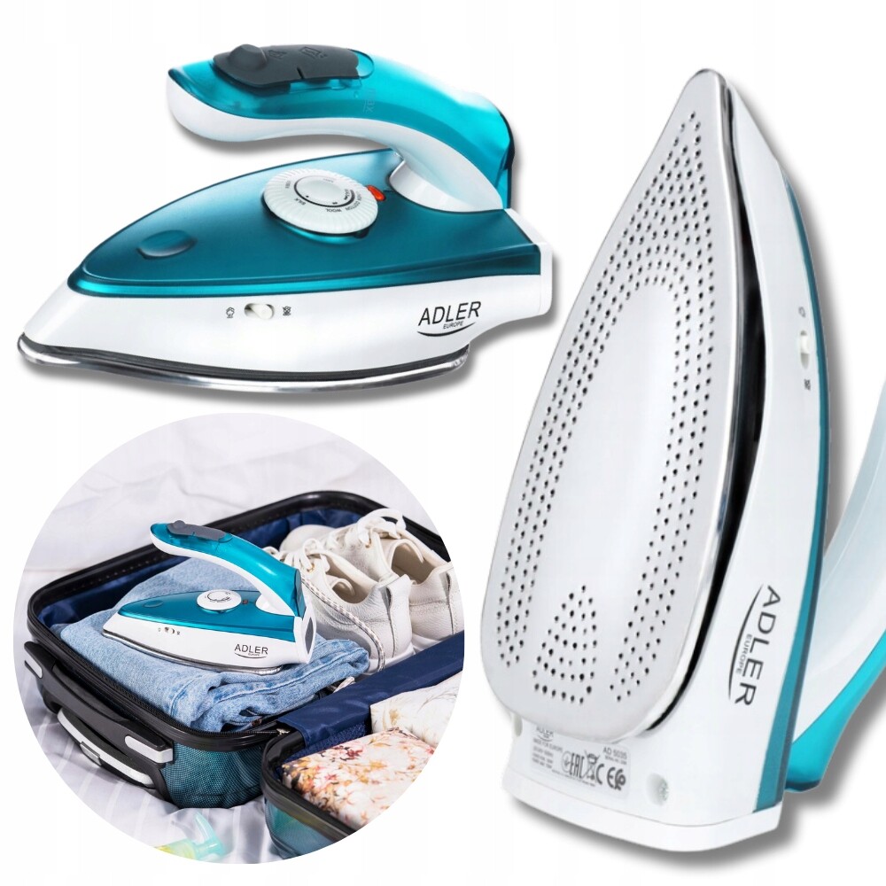 Žehlička Malé s funkcí páry 1700 W cestovní Skládací žehlení