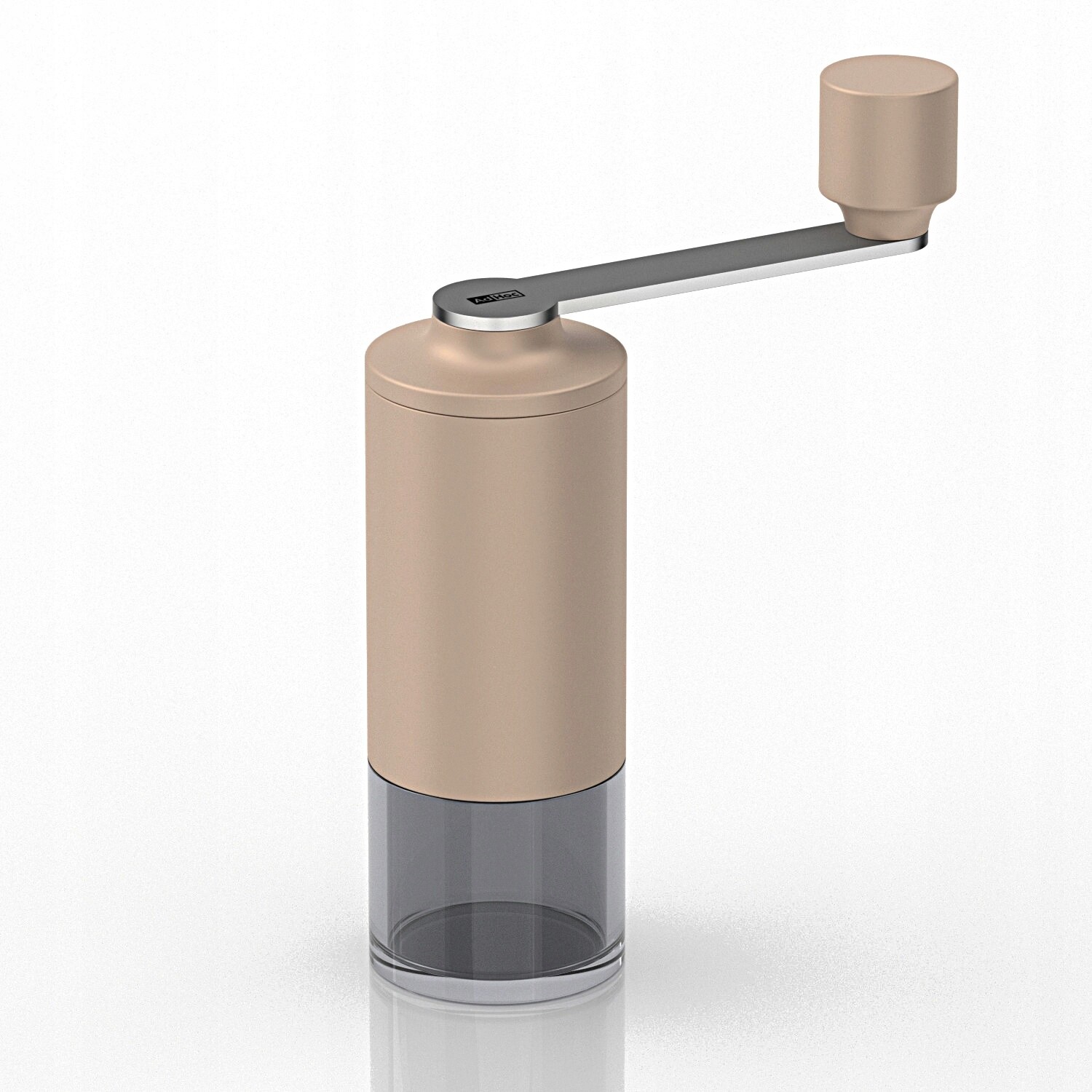 Ruční mlýnek AdHoc Maskáčový na kávu pepř 19 x 6 cm, měděný