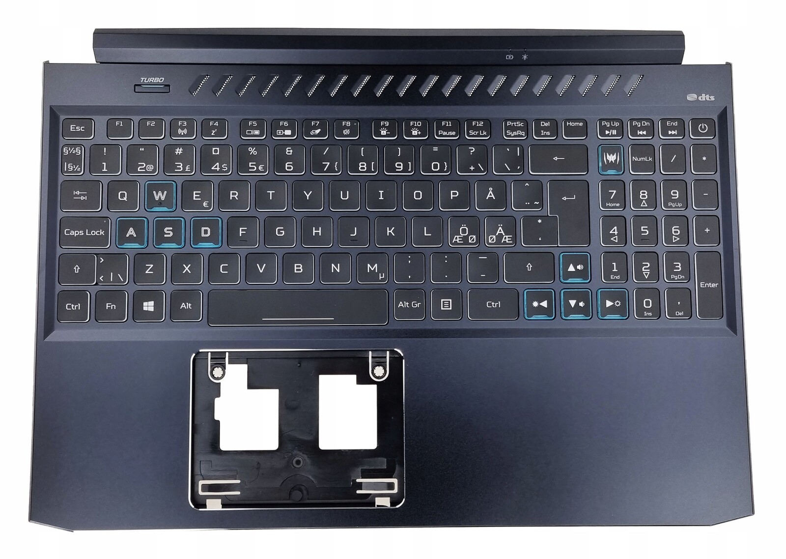 Pouzdro Klávesnice Acer Predator Helios 300 PH315-53 Rtx 3070 Norská