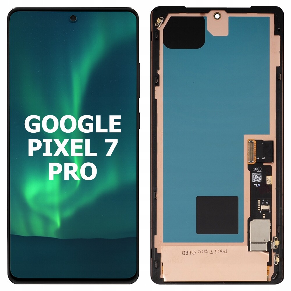 Displej Pro Google Pixel 7 Pro Oled Rámeček Vysoká Kvalita