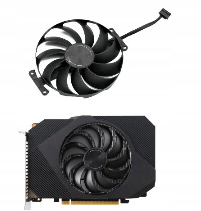 Ventilátor Asus Phoenix Itx Gtx 1650 Rtx 3050 3060 Rx 6400 95 mm 6PIN Gpu