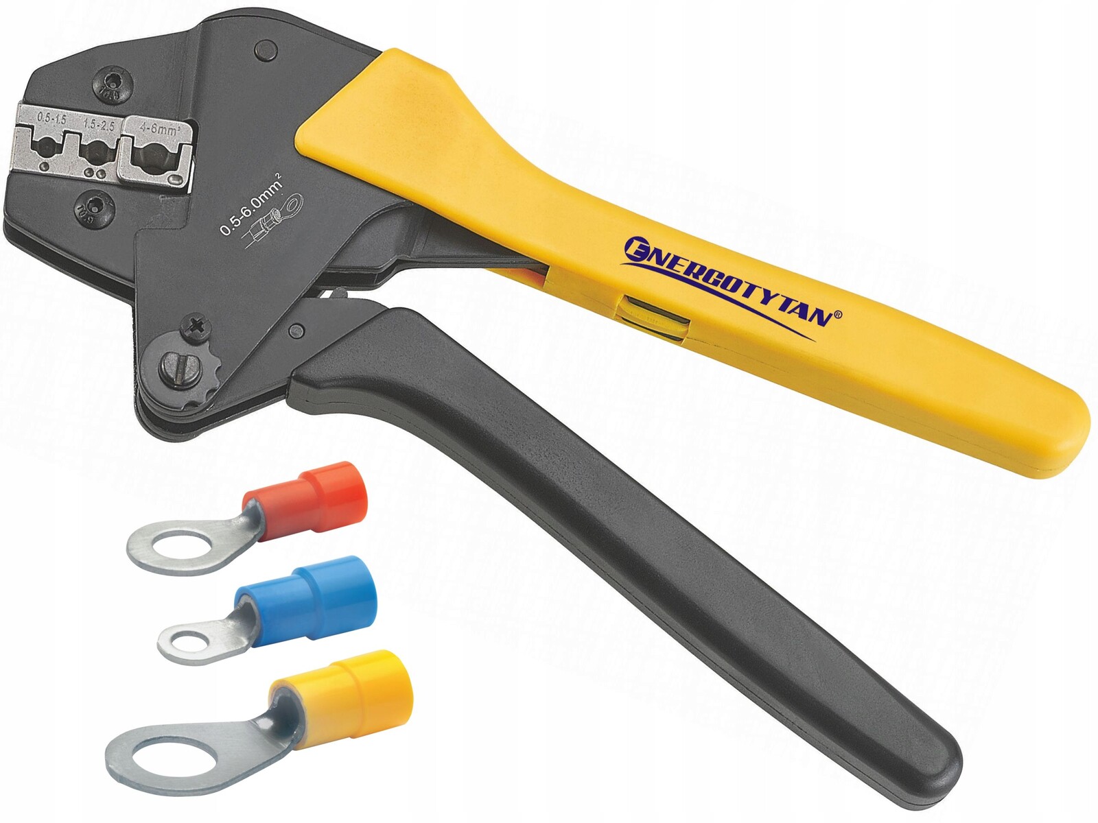Svěrák Pro Konektory Neizolovaných Kabelů 0,5-6 mm2 Energotytan XB1