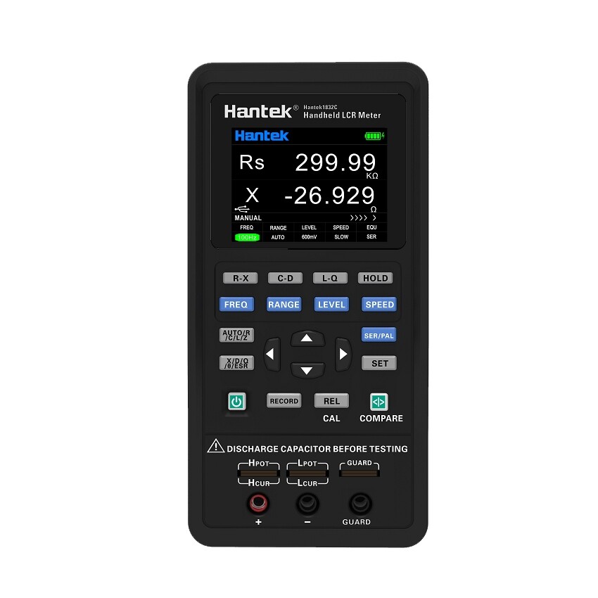 Hantek 1832C digitální měřič Lcr přenosný tester 40 kHz