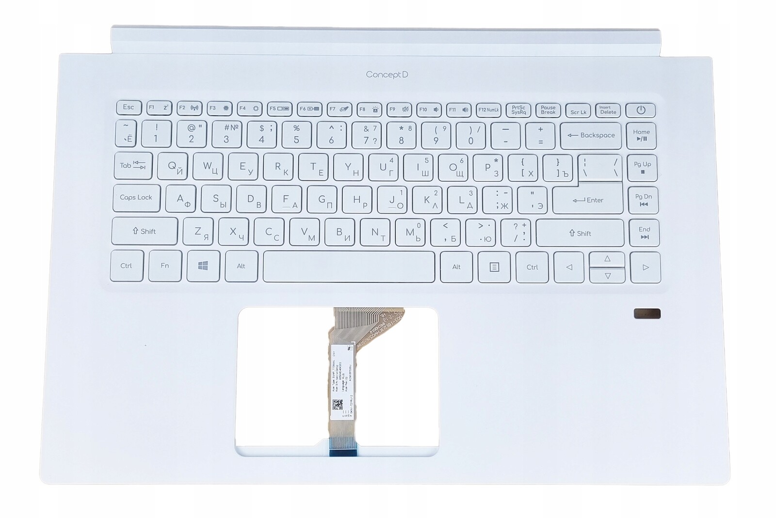 Pouzdro Horní Klávesnice Acer ConceptD CN515-51 Ruská