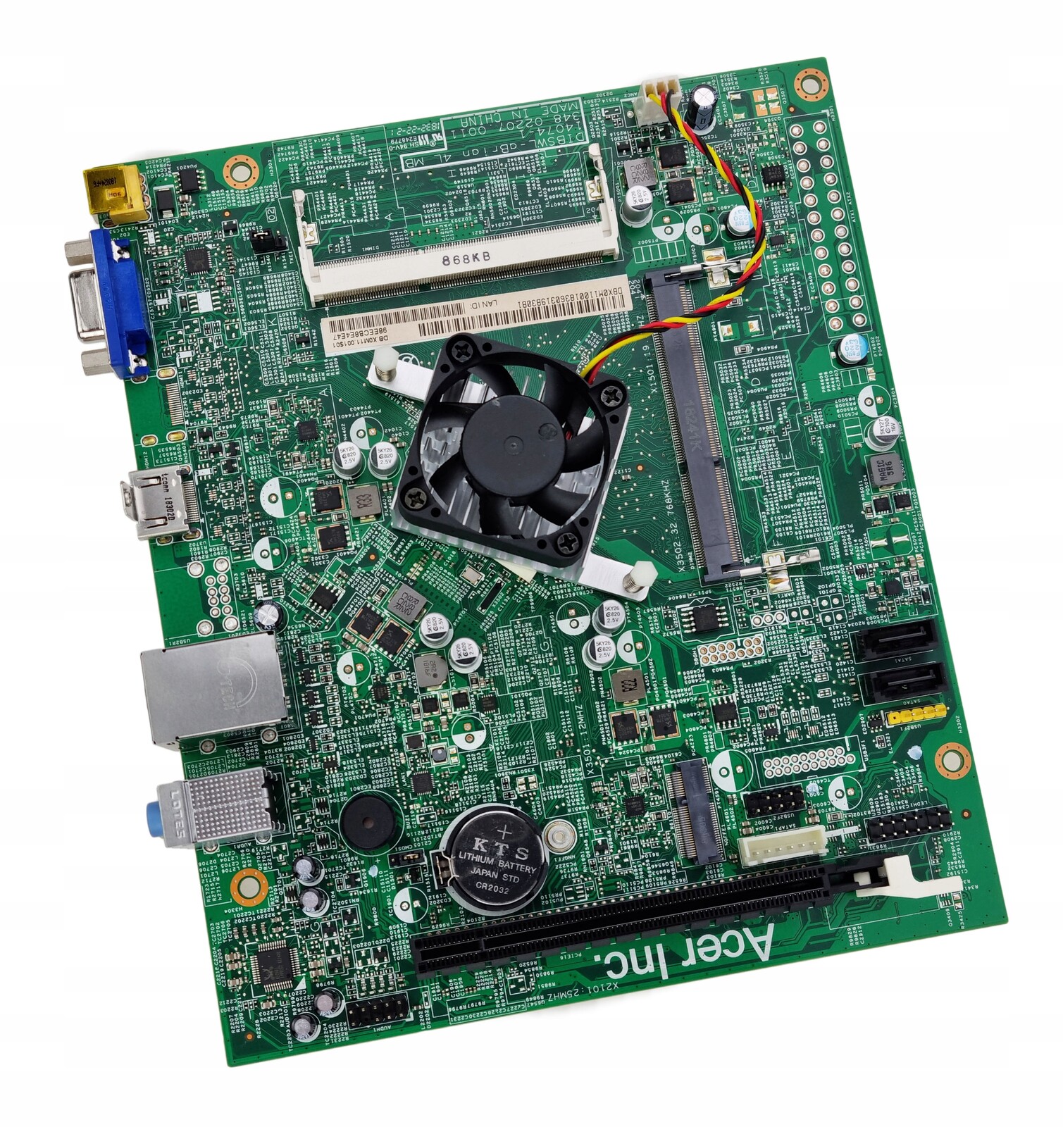 Nová Základní Deska Acer DIBSWL-aBrian Cpu J3060