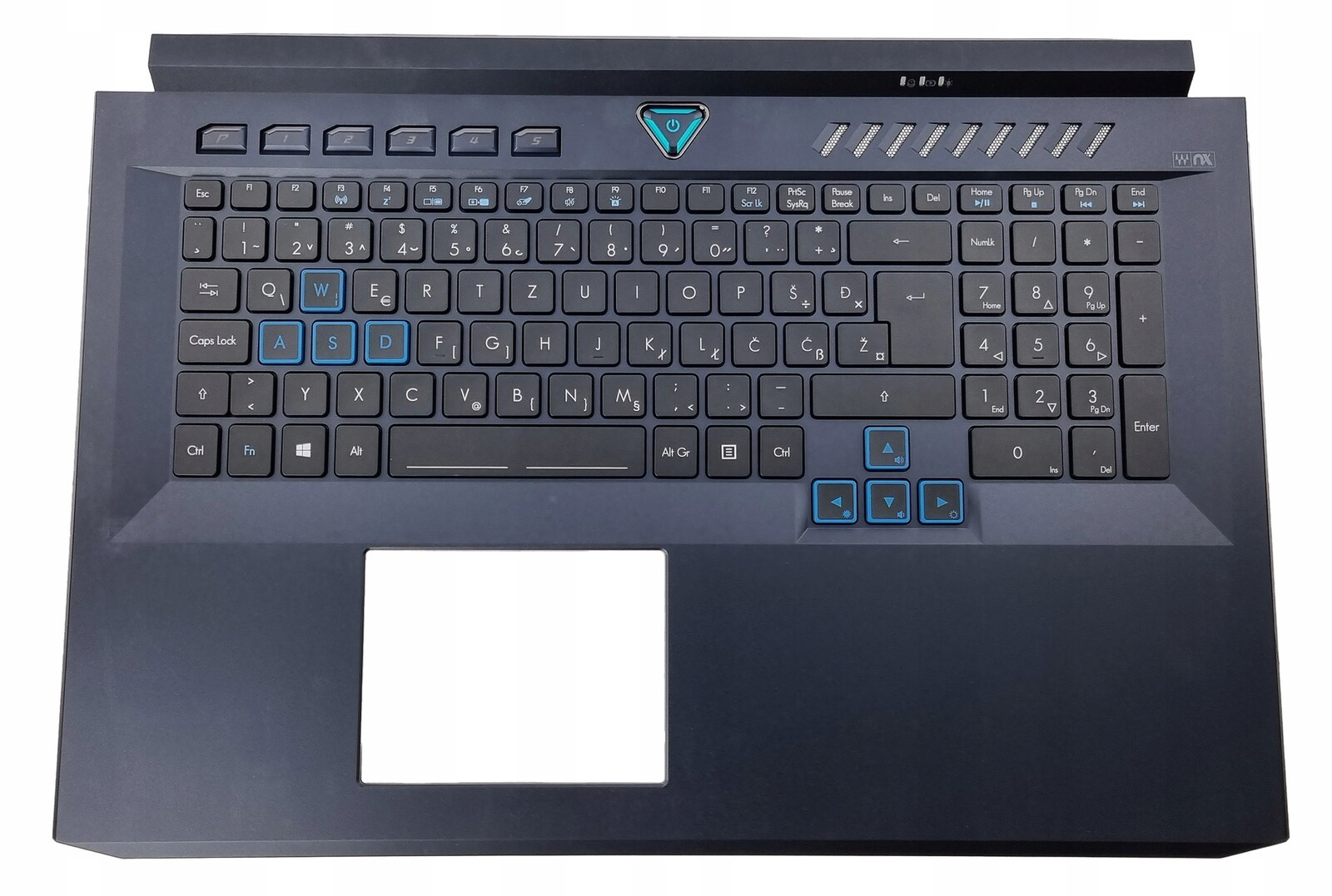 Pouzdro Klávesnice Acer Predator Helios 500 PH517-51 PH517-61 Chorvatská