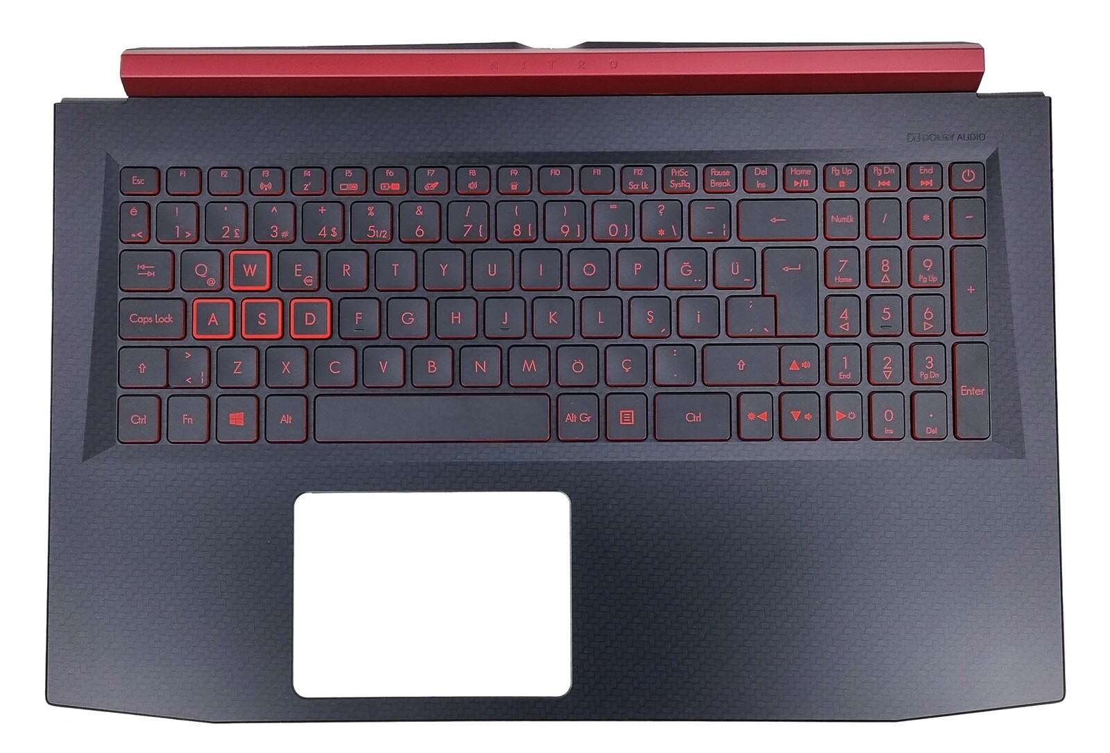 Pouzdro Klávesnice Acer Nitro 5 AN515-41 AN515-42 AN515-51 GTX1050 Turecké