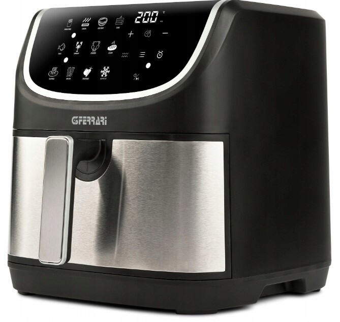 Beztuková fritéza Air Fryer na gril 2200W 8L 12 programů 2 kg